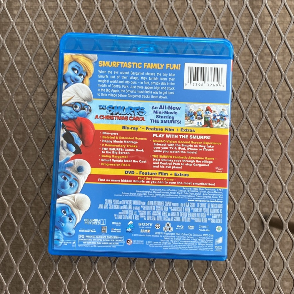 The Smurfs DVD & Blu-Ray Movie DVD 📀 Bundle (2) - Picture 14 of 16